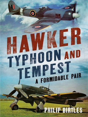 cover image of Hawker Typhoon and Tempest